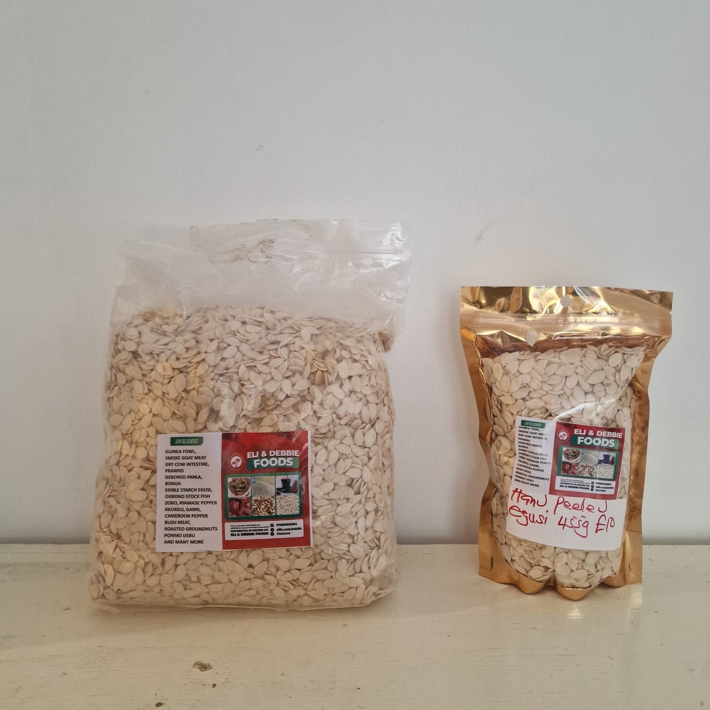 Hand-Peeled Egusi – Premium Melon Seeds