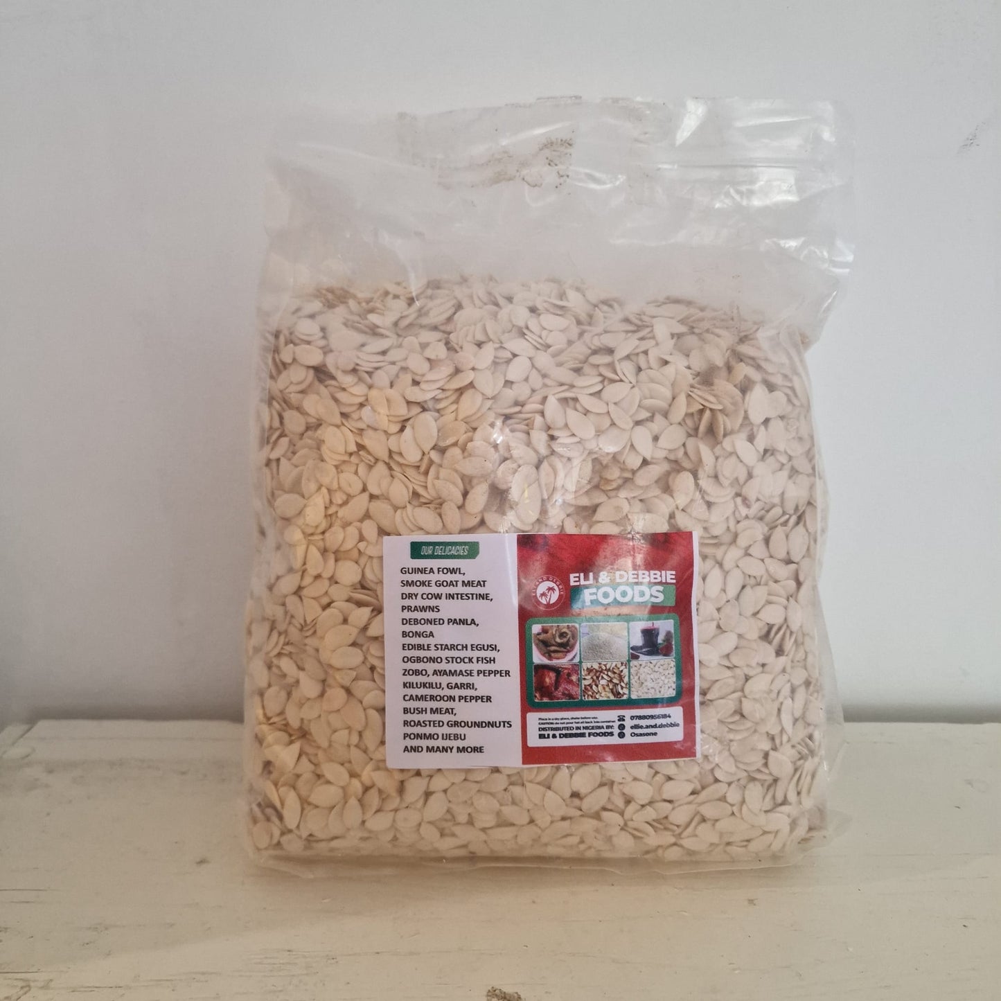Hand-Peeled Egusi – Premium Melon Seeds