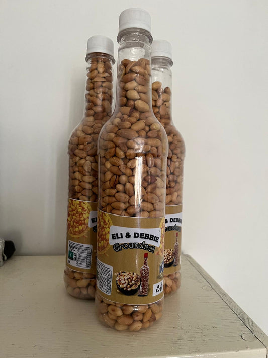 Eli & Debbie Groundnut – Roasted Peanuts (Bottle Pack)