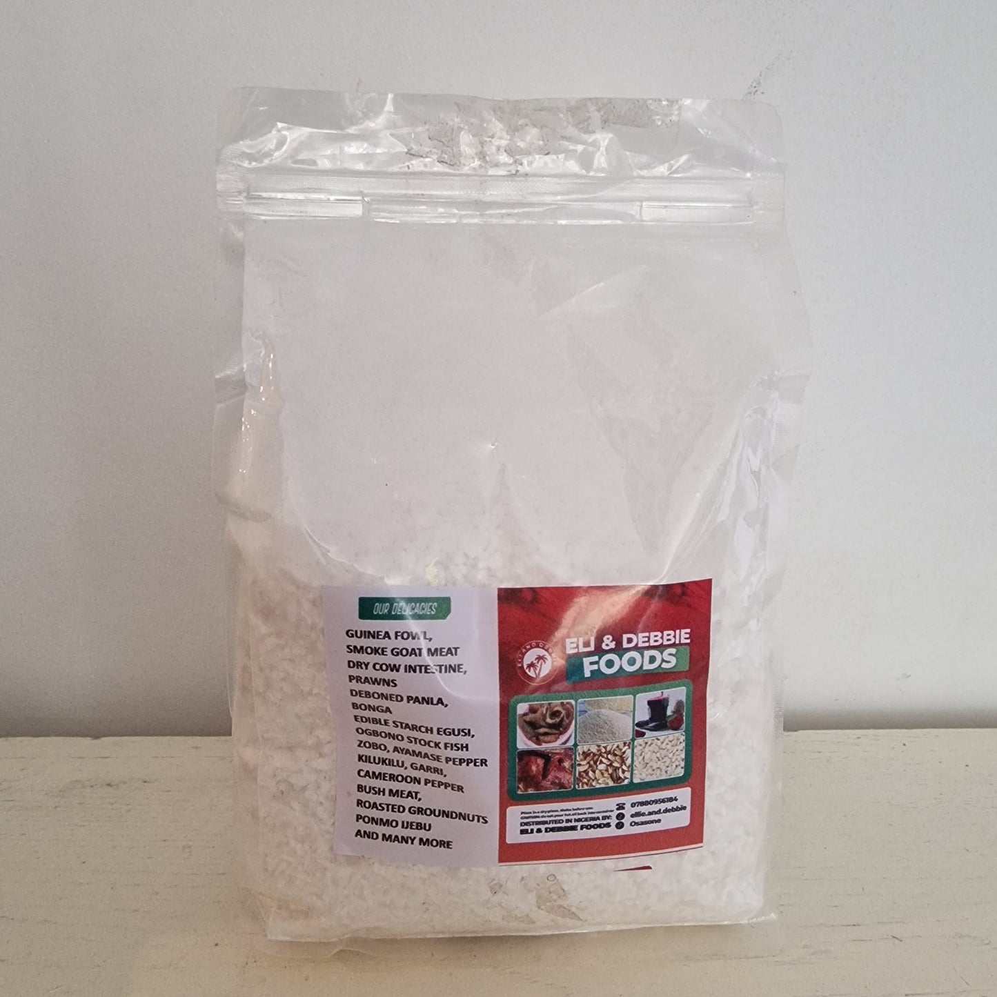 Eli & Debbie Edible Starch – 1kg Bag