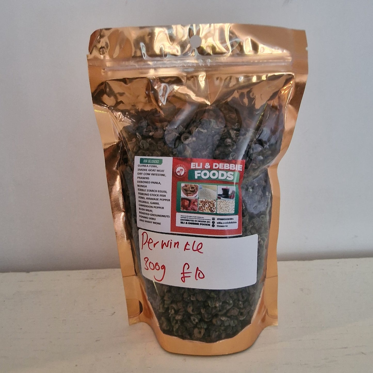 Dried Periwinkle Snails Authentic African Seafood – Eli & Debbie Foods