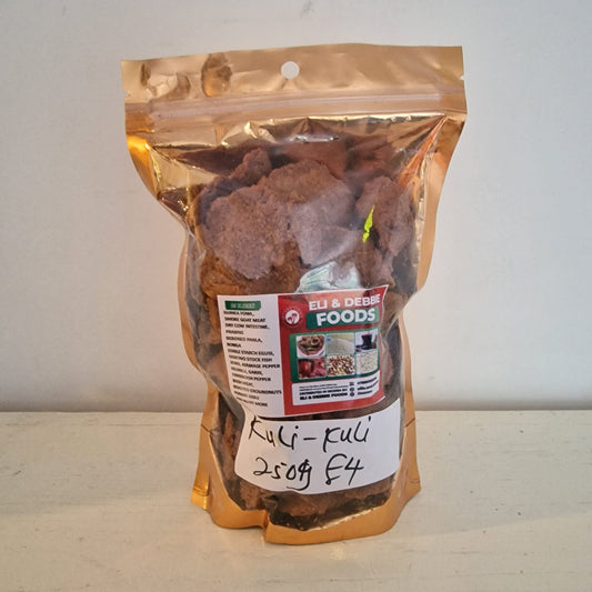 Kuli-Kuli – 250g – £4 – Authentic Nigerian Peanut Snack | Eli & Debbie Foods