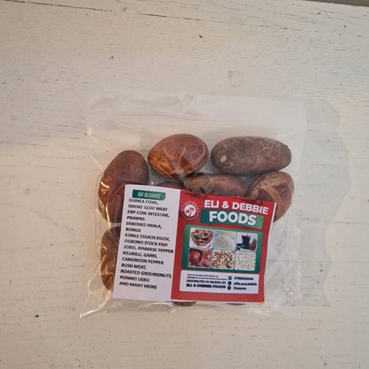 Bitter Kola (Garcinia kola / Orogbo) Brand: Eli & Debbie Foods 10 pieces per bag