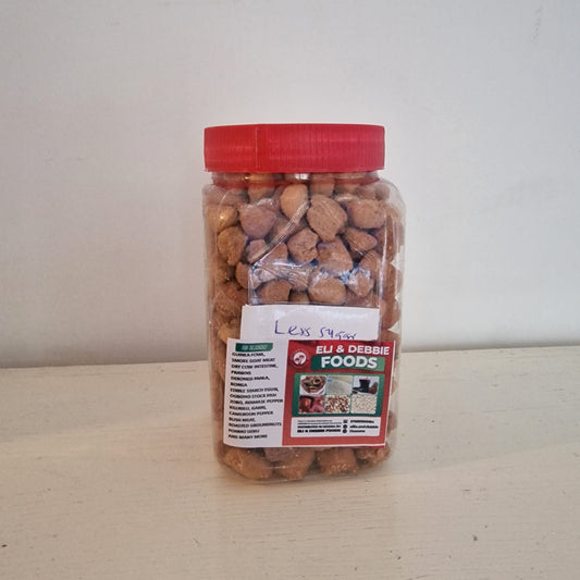 Chin Chin – Less Sugar – Crunchy Nigerian Snack – Large Jar | Eli & Debbie Foods