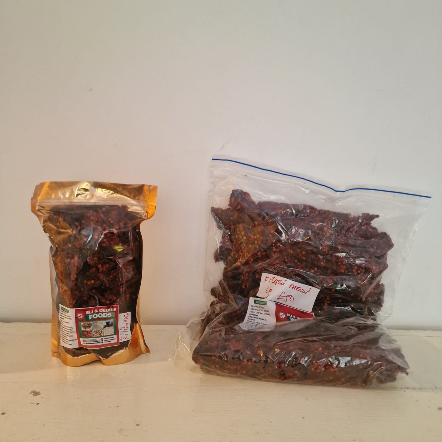 Kilishi – Nigerian Spicy Beef Jerky | Authentic Suya-Style Snack | Eli & Debbie Foods |