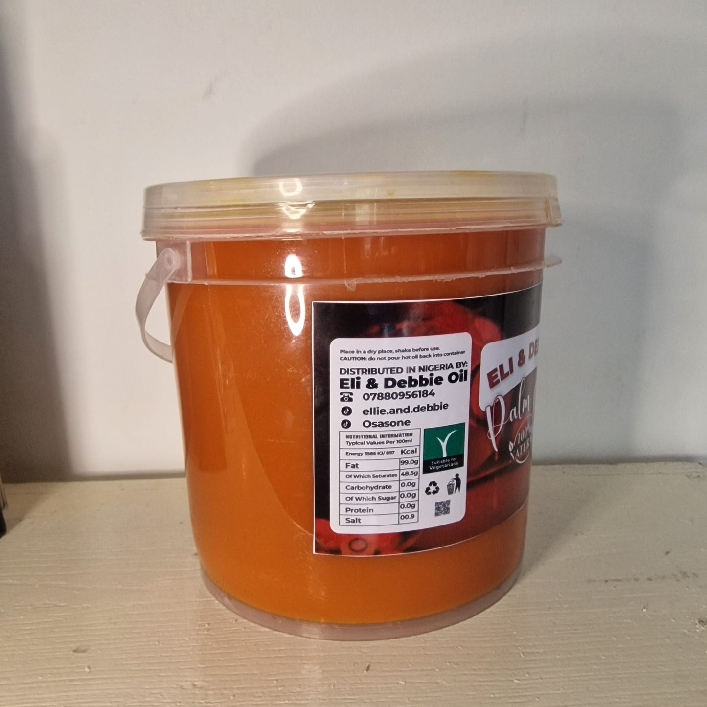 Eli & Debbie Palm Oil – 100% Natural & Unrefined