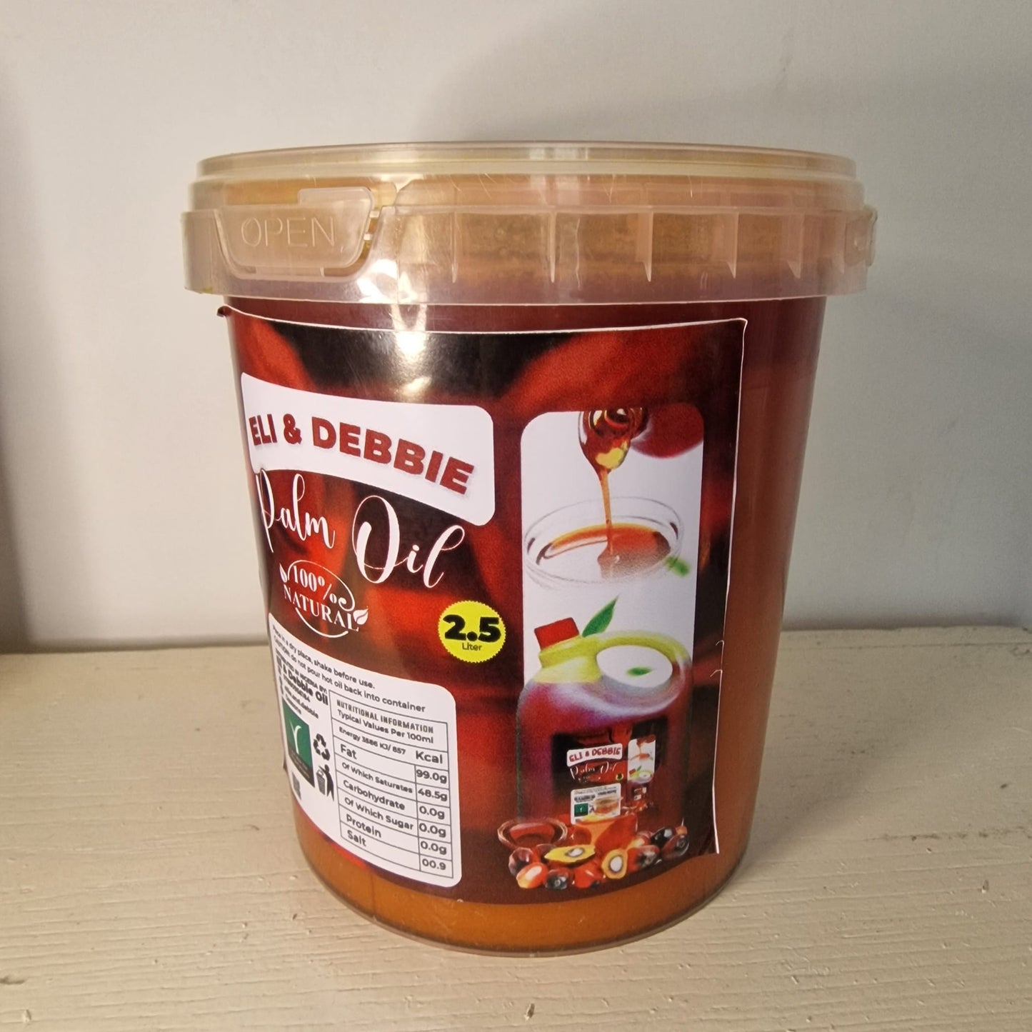 Eli & Debbie Palm Oil – 100% Natural & Unrefined