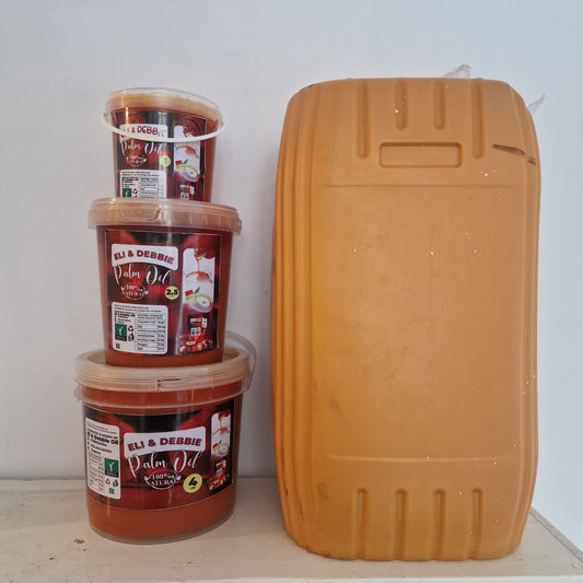 Eli & Debbie Palm Oil – 100% Natural & Unrefined